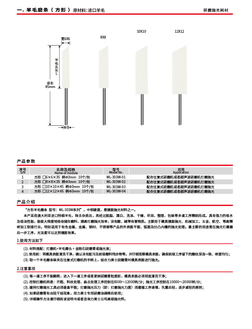 羊膜磨条（方形）